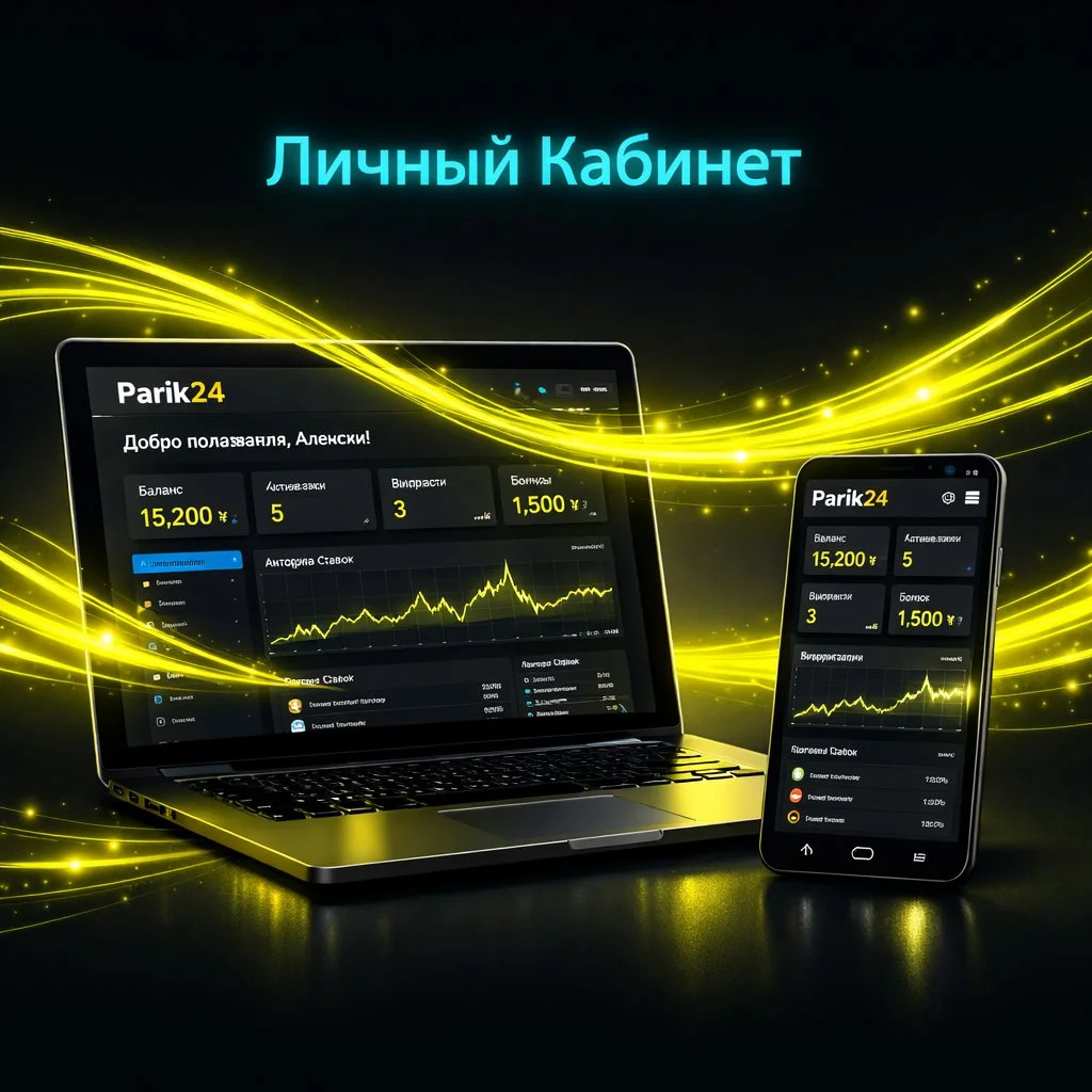 Авторизация Parik24 через компьютер и мобильное приложение