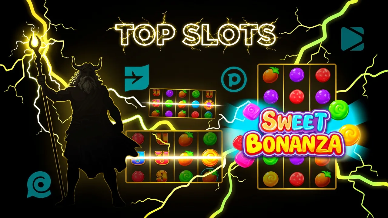 Популярні слоти Gates of Olympus та Sweet Bonanza в казино Parik24